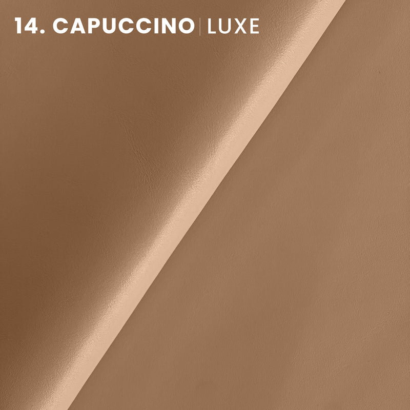 --Cappuccino LUXE Leather | Italian Napa Smooth Grain Leather | In-Stock