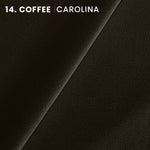 Coffee CAROLINA Leather | Italian Oiled-Dry Tough Suede Leather | In-Stock