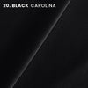 Black CAROLINA Leather | Italian Oiled-Dry Tough Suede Leather | In-Stock