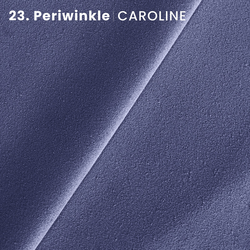 Periwinkle CAROLINA Leather | Italy Oiled-Dry Tough Suede Leather