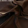 brown sophistic lamb skin leather hide soft to the touch