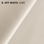 --Off White LUXE Leather | Italian Napa Smooth Grain Leather | In-Stock (NEW)