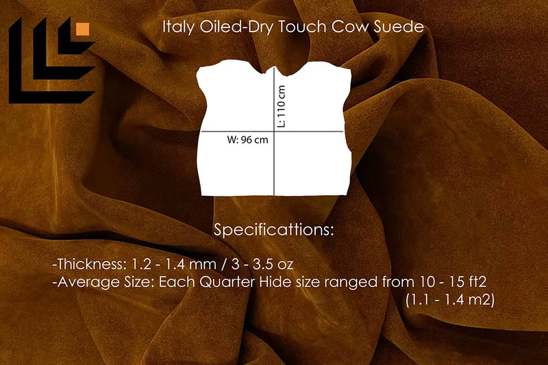 Birch CAROLINA Leather | Italian Oiled-Dry Tough Suede Leather