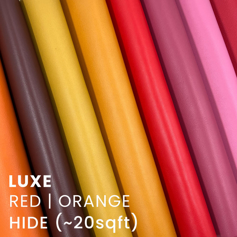 --Redskin LUXE Leather | Italian Napa Smooth Grain Leather | In-Stock (NEW)